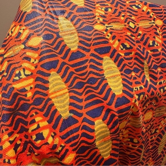 LulaRoe Maxi Long Skirt / Strapless Dress Extra Fancy w Added Glow/Texture 6-8 - Picture 5 of 16